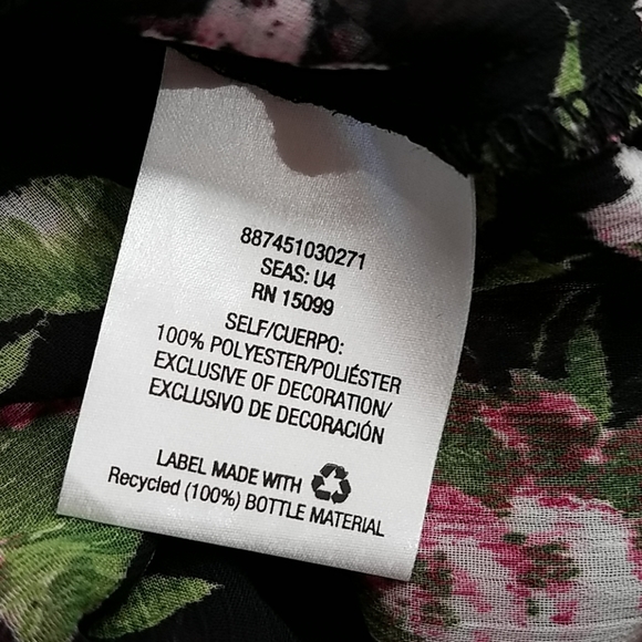 Metaphor floral sheer top e12 - Picture 5 of 6